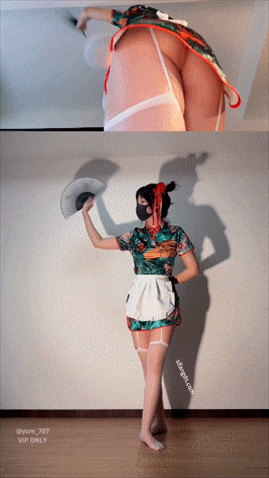 艺校活泼美女玉米yum_707 新年付费 抖音风双视角裸舞精彩截图06