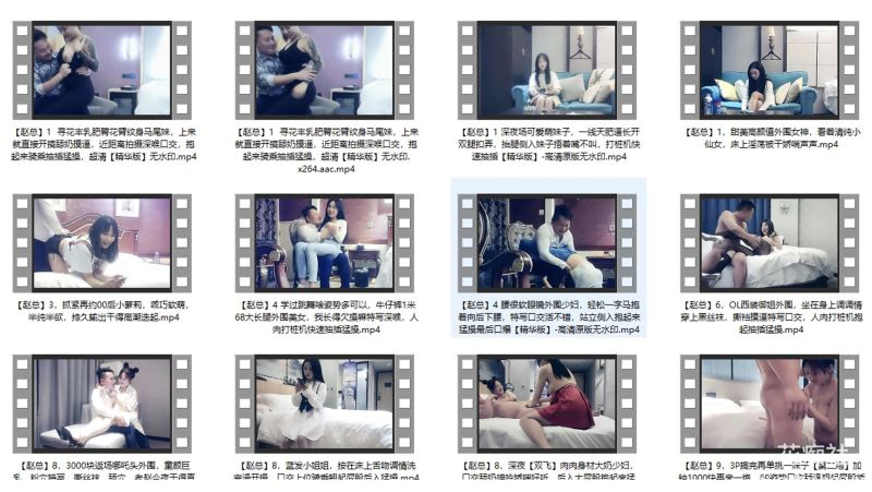 探花系列【赵总探花】合集精彩截图01