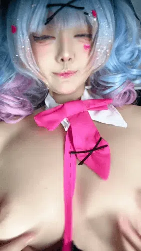 二次元COS反差娇小萝莉张晚萌 7.27-8.11直播精彩截图08