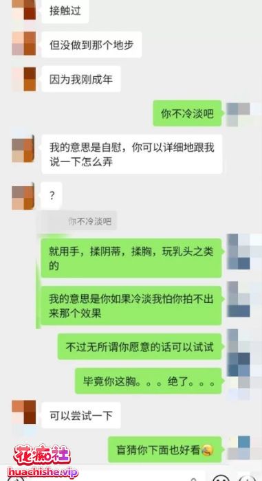 老虎菜《小处女见面前的调教》带聊天记录精彩截图19