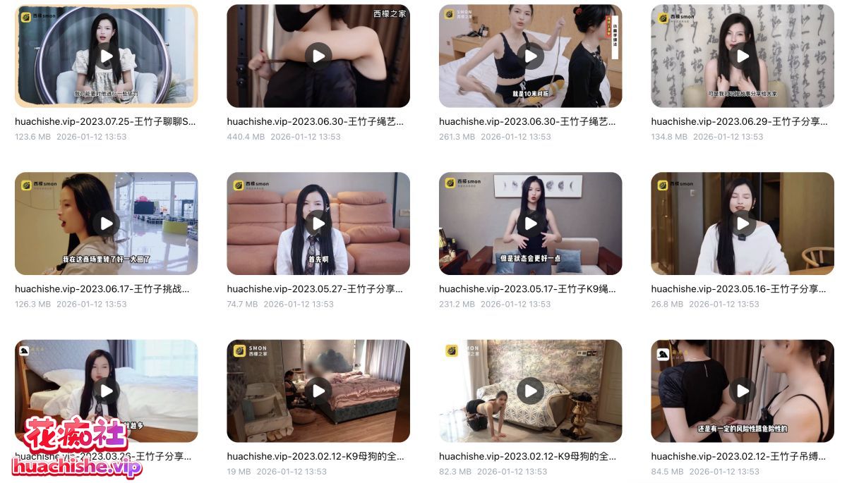 福利姬美女 王竹子 私拍SM捆绑私拍视频精彩截图08
