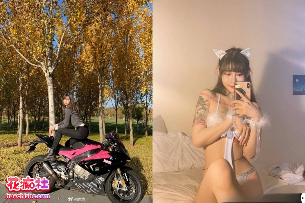 高颜值网红重机女神【痞幼】大尺度私拍精彩截图14